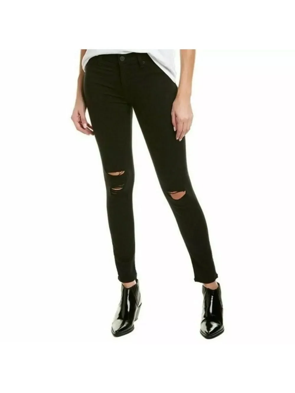 Hudson Midrise Ankle Natalie Super Skinny Jeans